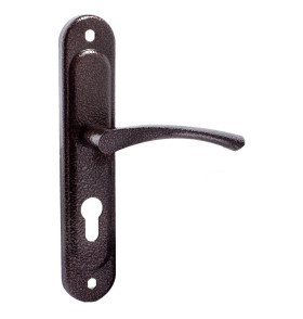 Ручка дверная на планке РФ1-55.17 (медь)