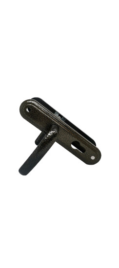 Ручка дверная на планке РФ1-55.08 (бронза) | Алюминий, -