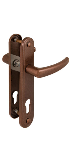 Ручка дверная 4132 Вега (медный антик) /124:1:54(2474)/ | Алюминий, М6 120х25