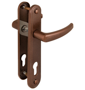 Ручка дверная 4132 Вега (медный антик) /124:1:54(2474)/