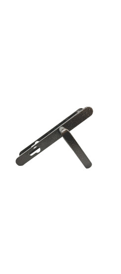 Ручка дверная на планке РФ1-85А/25 (85 мм) медь антик | Алюминий, -