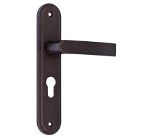 Ручка дверная для ЗВ4 НР0901 (плоская) медный антик