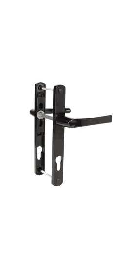 Ручка на планке HANDLE.85.25.67-75 RAL 9005 черный | ZAMAK