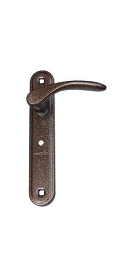 Ручка дверная Вега 4131 (антик) | Алюминий, накладная