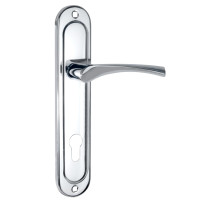 Ручка на планке HANDLE90.CRONA.18-85 (P90 8518 CRONA) СP хром