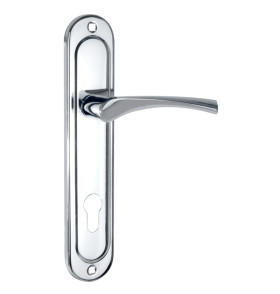 Ручка на планке HANDLE90.CRONA.18-85 (P90 8518 CRONA) СP хром