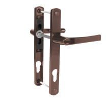 Ручка на планке HANDLE.85.25.67-75 RAL 8017 коричневый