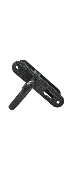 Ручка дверная на планке РФ1-55.08 (серебро) | Алюминий, -