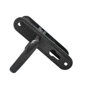 Ручка дверная на планке РФ1-55.08 (серебро)