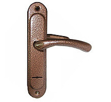 Ручки фалевые 4.427.КАПЛЯ.МА, под сув. механизм, медный антик, 85 мм (для 1.04.27) /02843/