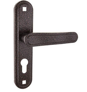 Ручка дверная на планке РФ1-55/03А (медь антик)