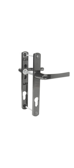 Ручка на планке HANDLE.85.25.67-75 RAL 7016 антрацит | ZAMAK