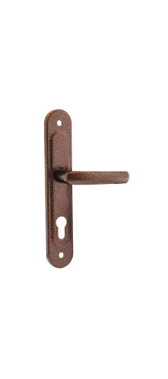 Ручка дверная на планке РФ1-68.02 медь | Алюминий, -