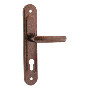 Ручка дверная на планке РФ1-68.02 медь