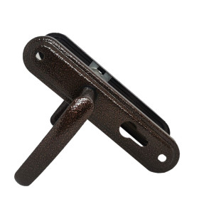 Ручка дверная на планке РФ1-55.08 (медь антик)