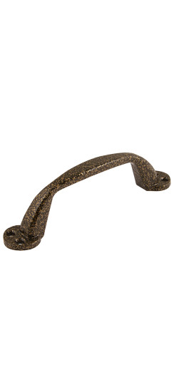 Ручка-скоба РС100.02 (бронза) | Порошковая краска, 186x45x30 мм