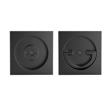 Ручка поворотная для раздвижных дверей SH.QUADRO55.BK8 BL-26 черный