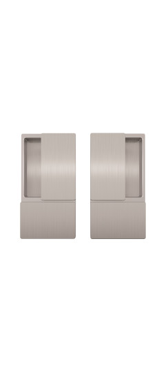 B30000.01.32 Ручка WAVE без запирания (мат хром), для раздвижных дверей ПОДХОДИТ К TOUCH | ZAMAK