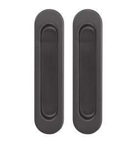 Ручка для раздвижных дверей SH010-BPVD-77 Вороненый никель