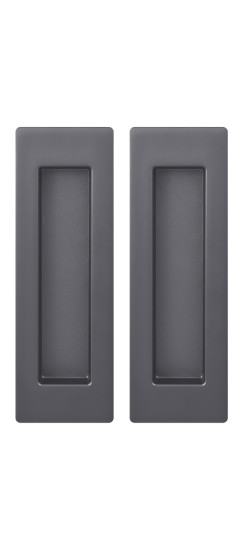 Ручка для раздвижных дверей SH.URB153.010 (SH010 URB) BPVD-77 вороненый никель | ZAMAK