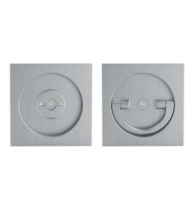 Ручка поворотная для раздвижных дверей SH.QUADRO55.BK8 MWSC-33 итальянский тисненый