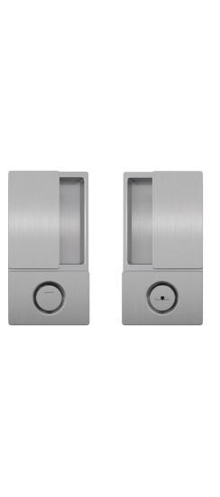 B30002.02.32 Ручка WAVE под WC (мат хром), для раздвижных дверей | ZAMAK