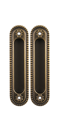 Ручка для раздвижных дверей SH.CL152.010 (SH010/CL) BB-17 коричневая бронза | ZAMAK