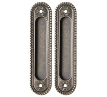 Ручка для раздвижных дверей SH.CL152.010 (SH010/CL) AS-9 античное серебро