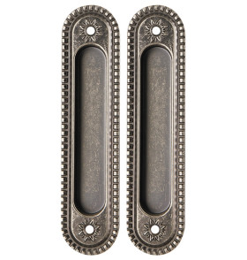 Ручка для раздвижных дверей SH.CL152.010 (SH010/CL) AS-9 античное серебро