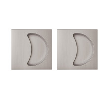 Ручка для раздвижных дверей SH.QUADRO55.010 SN-3 матовый никель