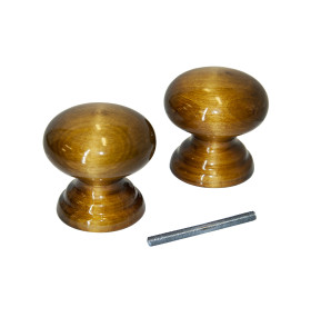 Ручка-кнопка Палисандр