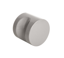 Ручка-кнопка CABIN PVC GREY серый (1 шт в пакете)