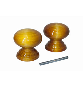 Ручка-кнопка Лиственница