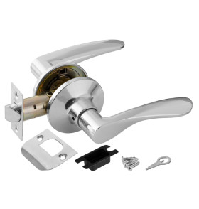 Ручка защелка DK620 CP-PS (6020 CP-P) (без фик.) хром