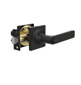 Ручка защелка DK710/BL BL-BK (фик.) черный