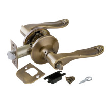 Ручка защелка DK630 AB-BK (6030 AB-B) (фик.) бронза