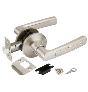 Ручка защелка DK626 SN-PS (6026 SN-P) (без фик.) мат. никель