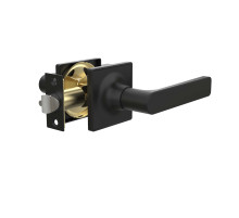 Ручка защелка DK710/BL BL-PS (без фик.)черный