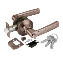 Ручка защелка DK626 AC-ET (6026 AC-E) (кл./фик.) медь