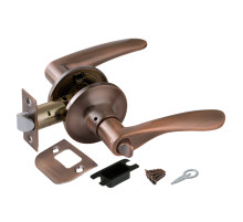 Ручка защелка DK620 AC-BK (6020 AC-B) (фик.) медь