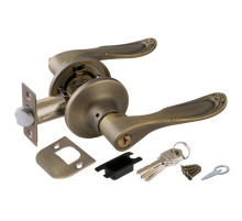 Ручка защелка DK630 MAB-ET (6030 MAB-E) (кл./фик.) мат.бронза