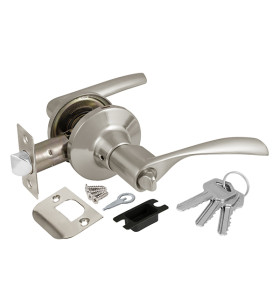 Ручка защелка DK610 SN-ET (6010 SN-E) (кл./фик.) мат. никель