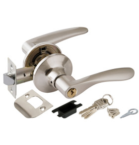 Ручка защелка DK620 SN-ET (6020 SN-E) (кл./фик.) мат. никель