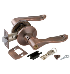 Ручка защелка DK630 AC-ET (6030 AC-E) (кл./фик.) медь