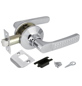 Ручка защелка DK626 CP-PS (6026 CP-P) (без фик.) хром