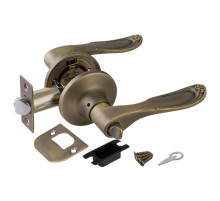 Ручка защелка DK630 MAB-BK (6030 MAB-B) (фик.) мат.бронза