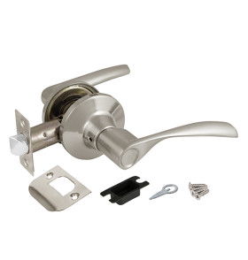 Ручка защелка DK610 SN-PS (6010 SN-P) (без фик.) мат. никель