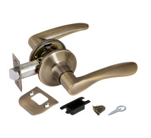 Ручка защелка DK620 AB-PS (6020 AB-P) (без фик.) бронза