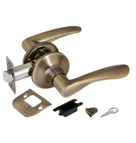 Ручка защелка DK620 AB-PS (6020 AB-P) (без фик.) бронза