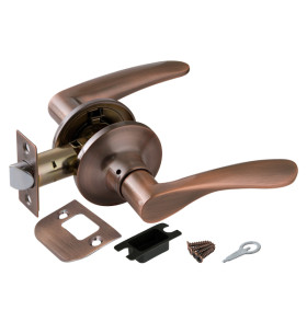 Ручка защелка DK620 AC-PS (6020 AC-P) (без фик.) медь